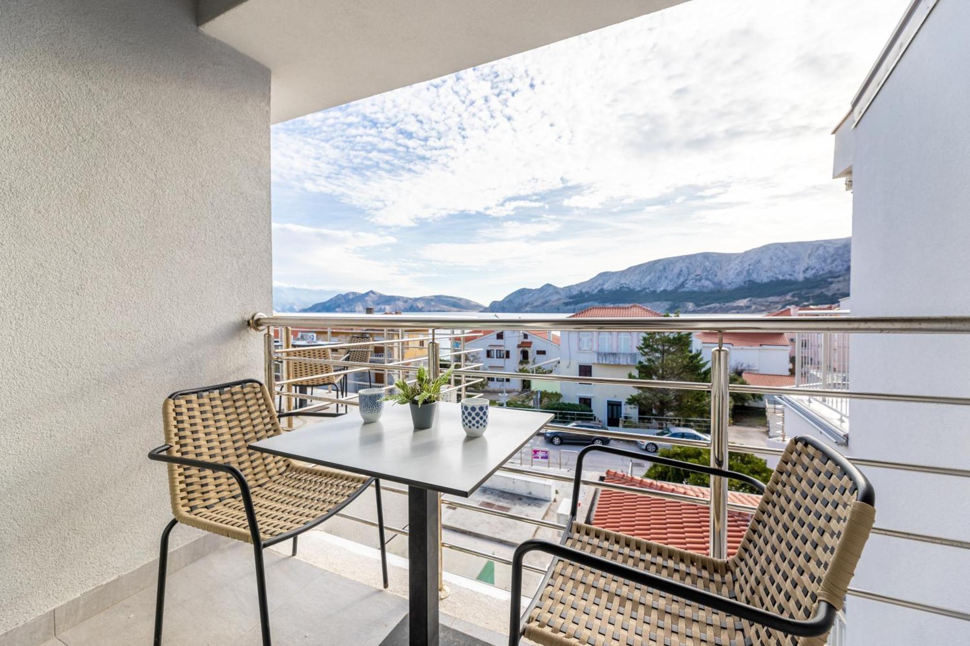 Apartman 114 Baška Eksteriør bilde