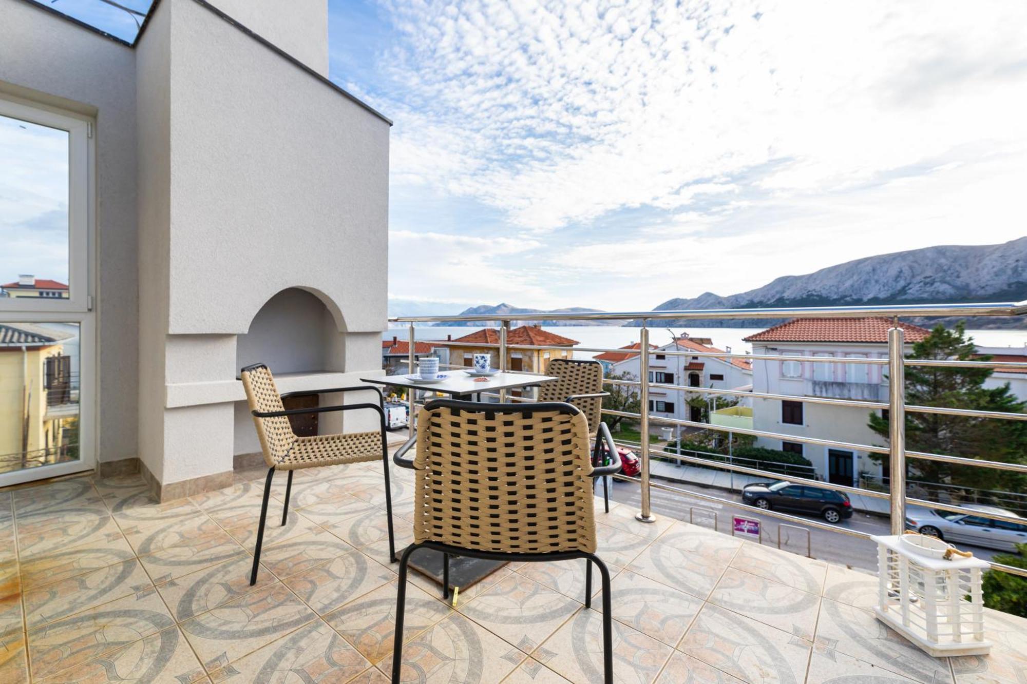 Apartman 114 Baška Eksteriør bilde