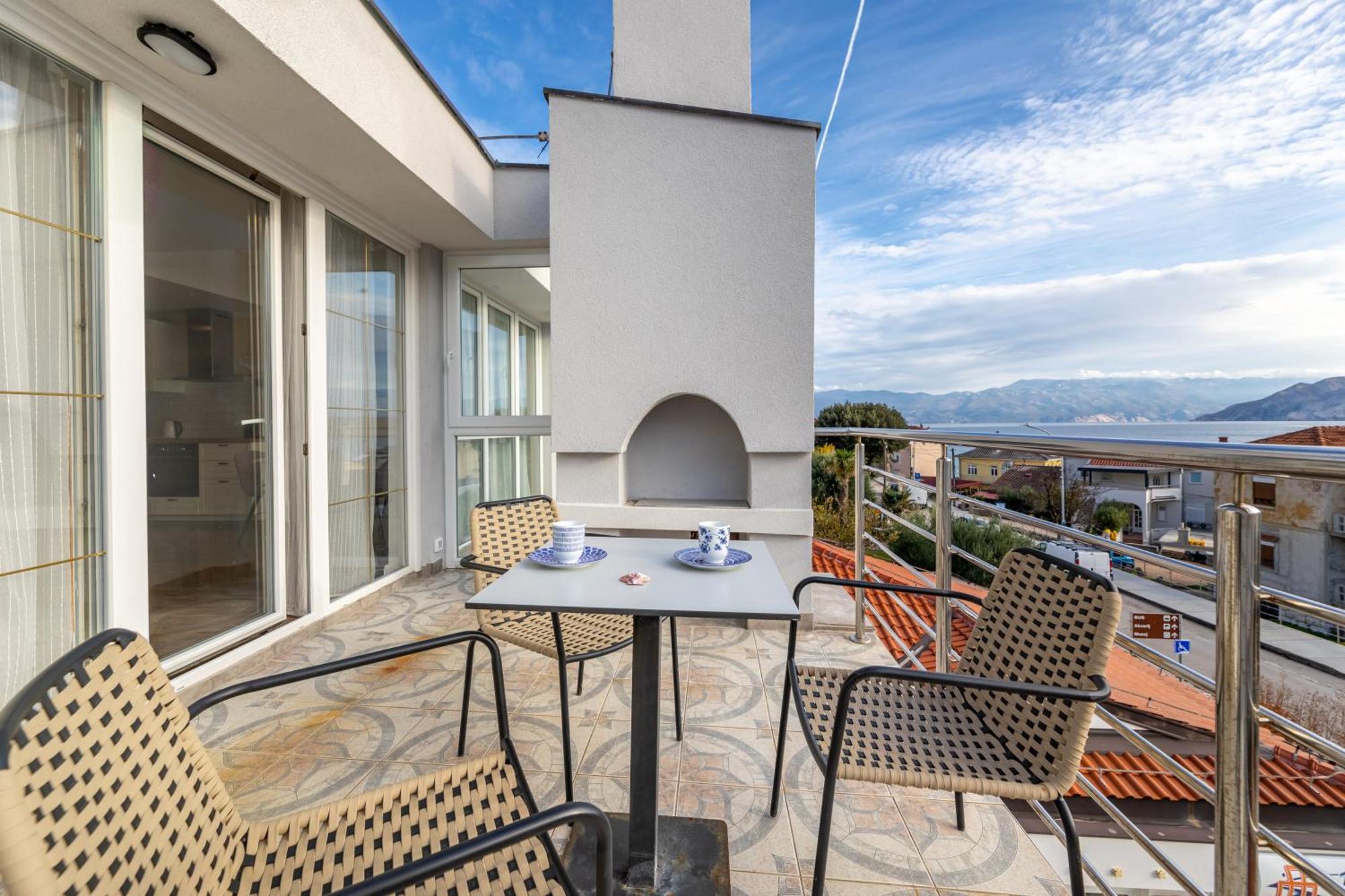 Apartman 114 Baška Eksteriør bilde