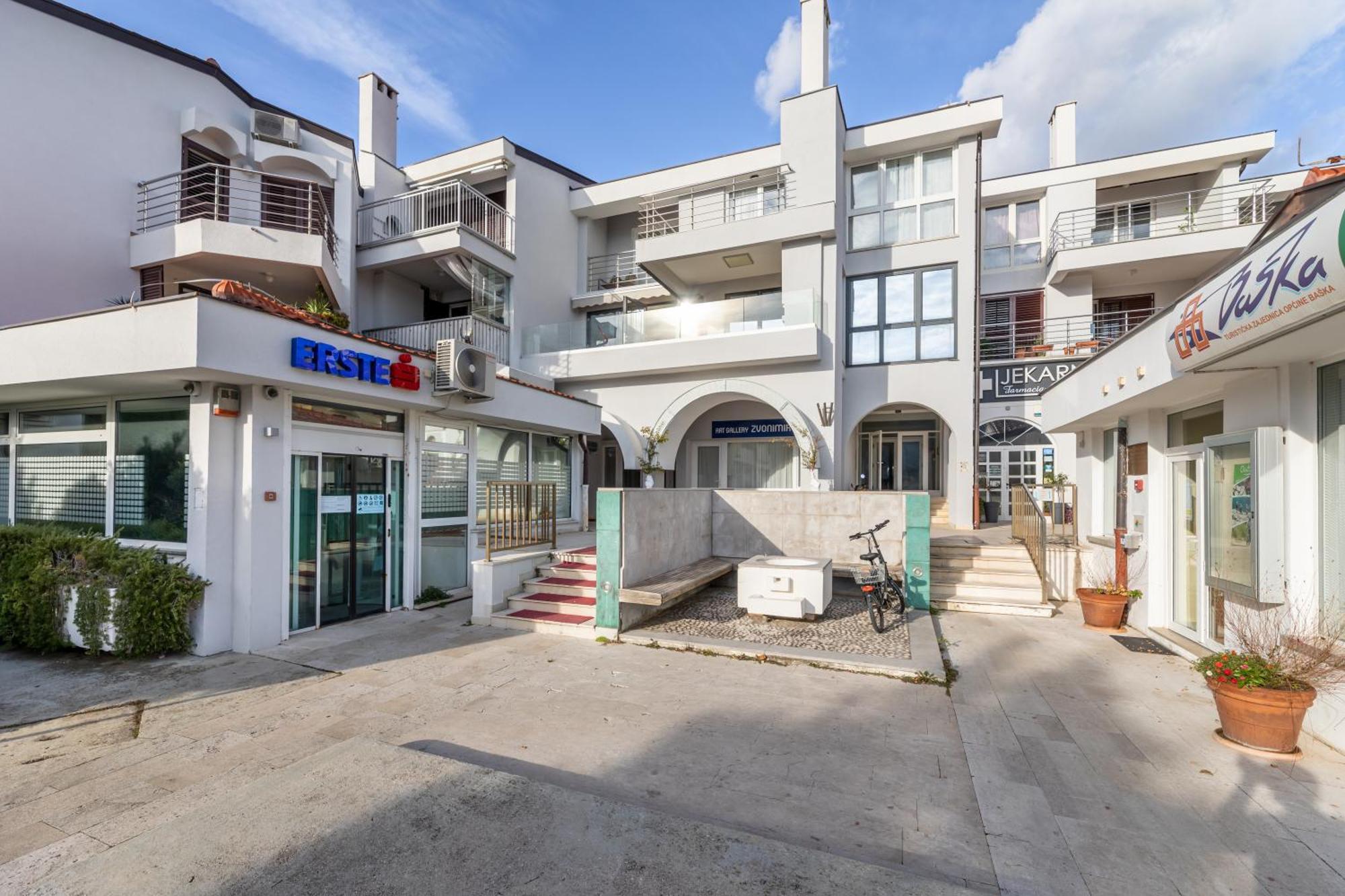 Apartman 114 Baška Eksteriør bilde